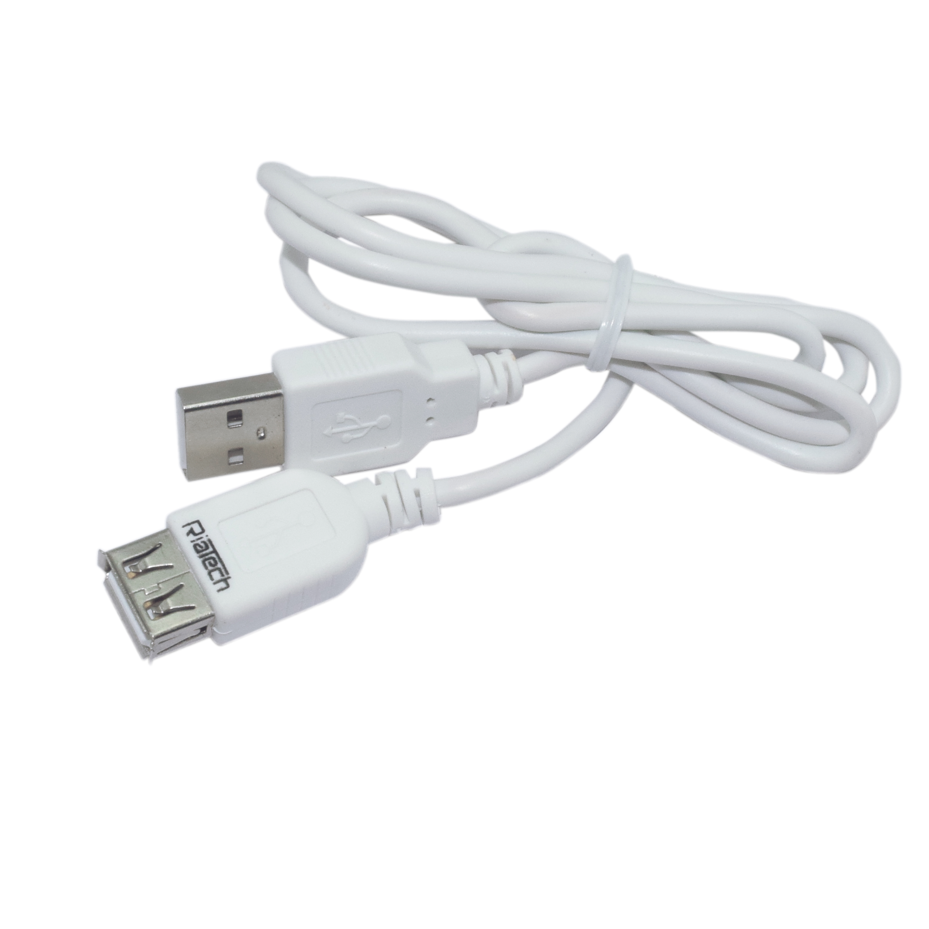 RiaTech® USB 2.0 Extension Cable - A-Male to A-Female(80cm - 0.8M - 2.6 Feet)-White